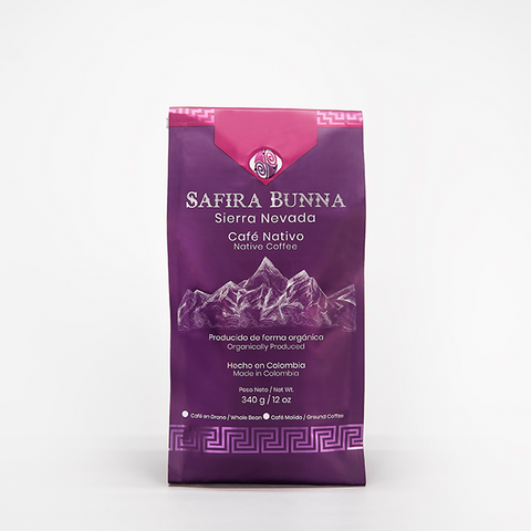 Cafe Organico Nativo Sierra Nevada - Safira Bunna 340g