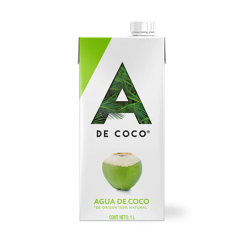 Agua de Coco 100% Natural - A de Coco 1L