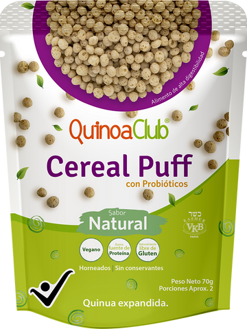 Cereal Quinoa Puff Natural - Quinoaclub 70g