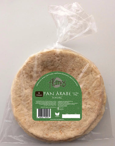 Pan Arabe Grande x4 ALMOS 400g