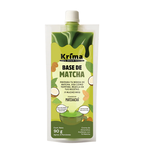 Base para Leche de Almendra y Matcha - Krima 90g