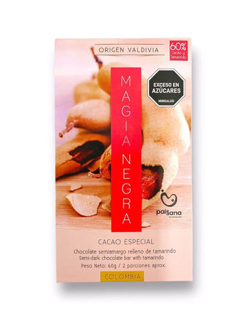 Barra Chocolate 60% Tamarindo - Magia Negra 60g