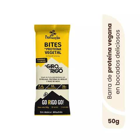 Bites Proteína Vegetal - Naturela 50g