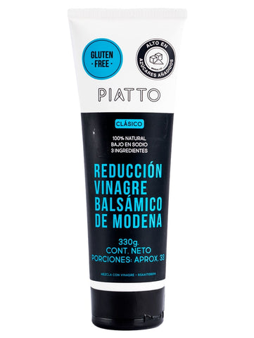 Reducción de vinagre Balsámico - Piatto 330g