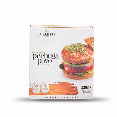 Hamburguesa de Pavo LA RAMBLA 520g
