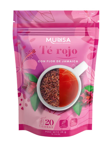 Te Rojo y Flor de Jamaica - Munsa 26g