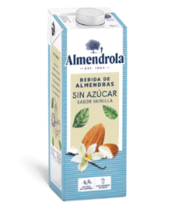 Bebida de Almendra Vainilla Sin Azúcar - Almendrola 1L