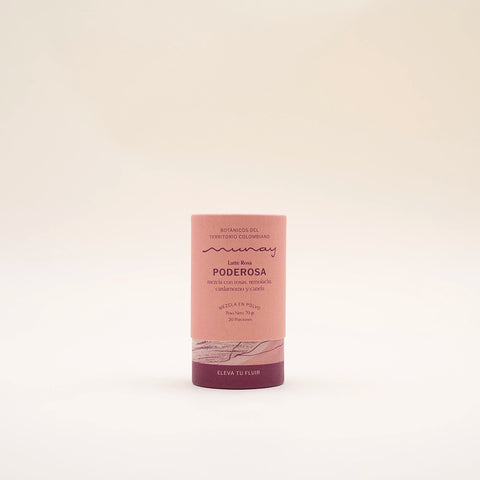 Latte Rosa Poderosa - MUNAY 70g