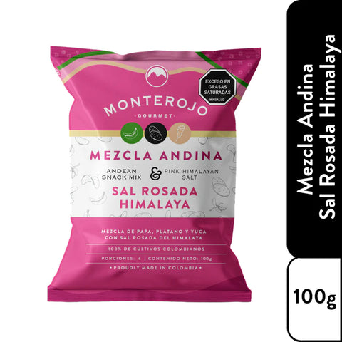 Mezcla Andina Sal Rosada - Monterojo 100g