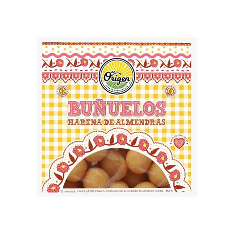 Buñuelos "Harina Almendra" - Del Origen x 12 uds