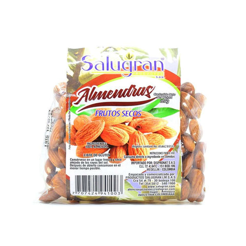 Almendra Entera Natural - Salugran 125g