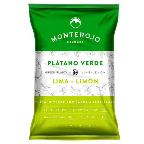 Plátanos Verdes Lima Limón MONTEROJO 100g
