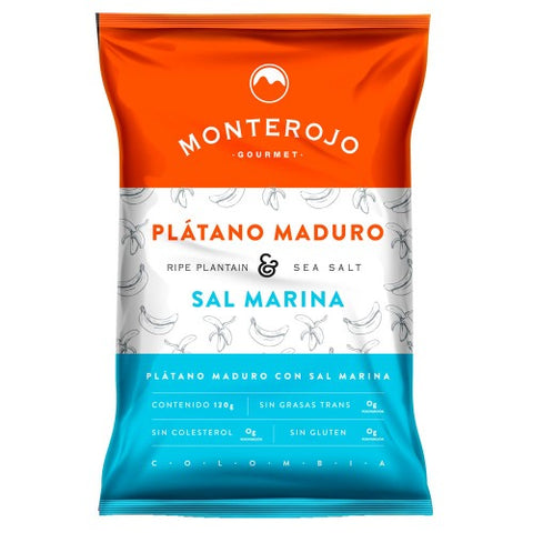 Plátano Maduro Sal Marina - Monterojo 120g.