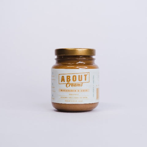 Crema de Macadamia y Coco - About 130g.