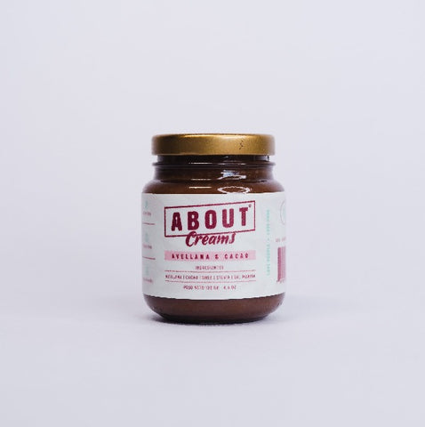 Crema de Avellana y Cacao - About 130g.