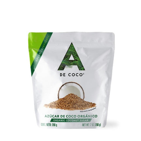 Azúcar de Coco Orgánico - A de Coco 200g.