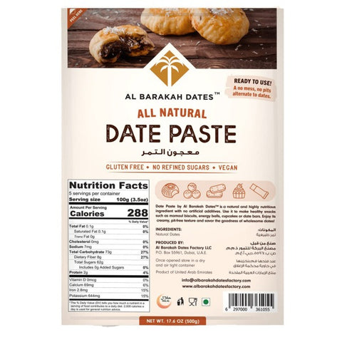 Dátiles Date Paste - Yalla Habibi 200g