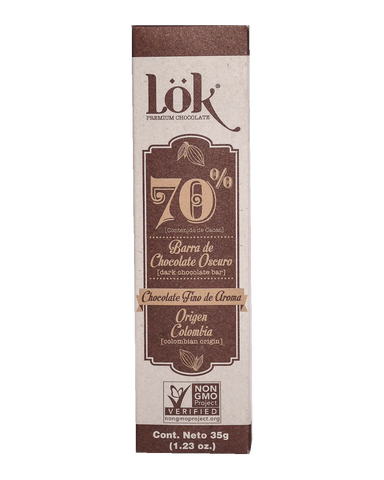 Chocolate 70% Origen - LOK 35g