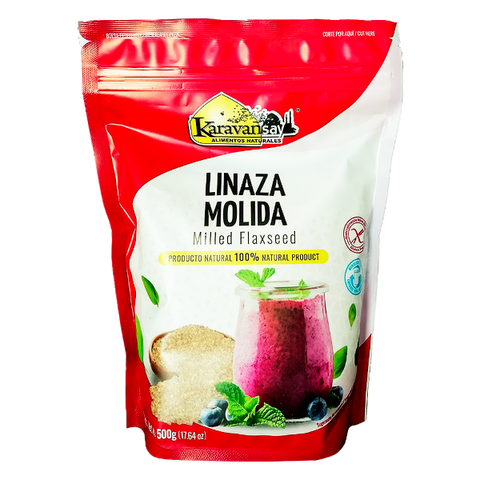 Linaza Molida Doy Pack - Karavansay 500g.