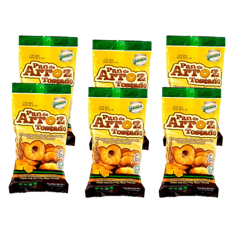 Pan de Arroz Minis X6 - El Gavan 390g