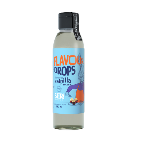 Flavour Drops "esencia" Vainilla Francesa S/A - SERI FOODS 130ml