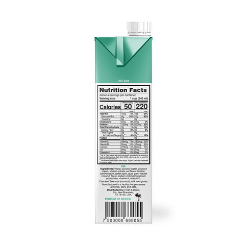 Leche de Coco Original - A de Coco 1L.