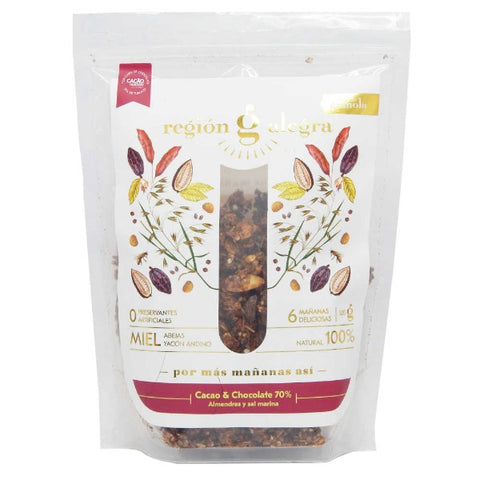 Granola Cacao y Chocolate – Región Alegra 320g.