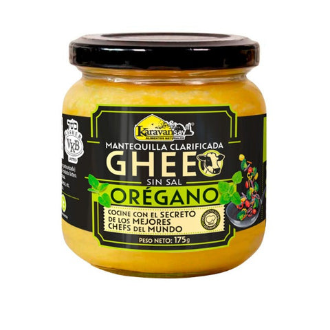Mantequilla Ghee con Oregano - Karavansay 175 g.