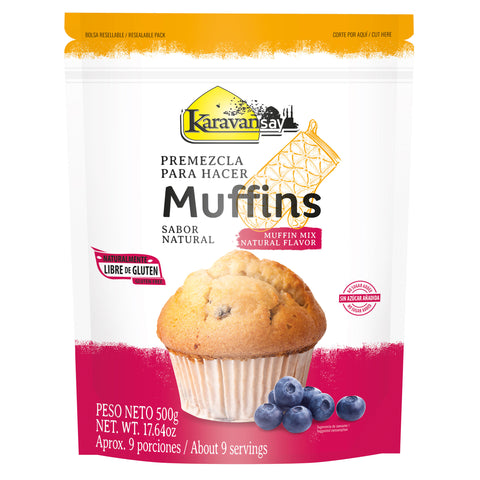 Premezcla para Muffins Natural - Karavansay 500g