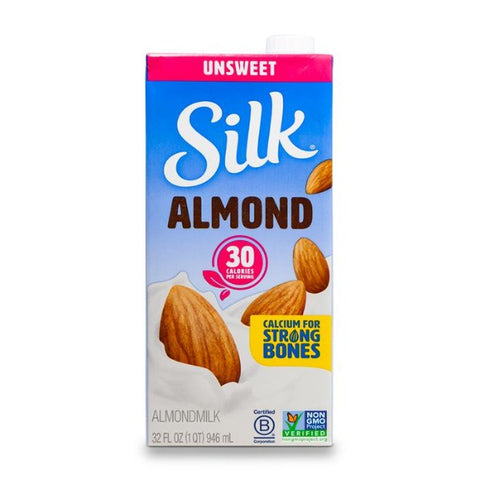 Leche Almendra Original Sin Azucar - Silk 946 ml.