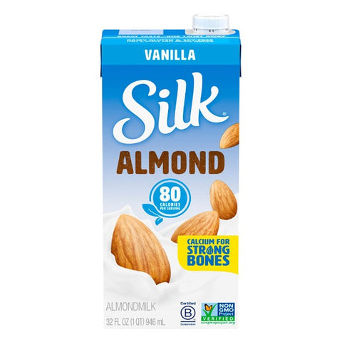 Leche Almendra sabor Vainilla - Silk 946 ml.