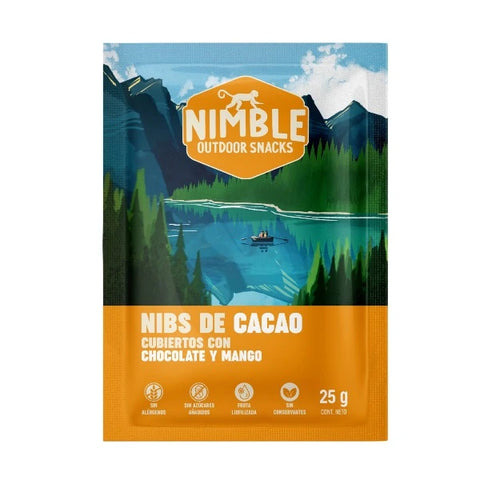 Nibs de Cacao Mango - Nimble 25g