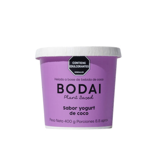Helado Vegano Yogurth Coco - Bodai 400g