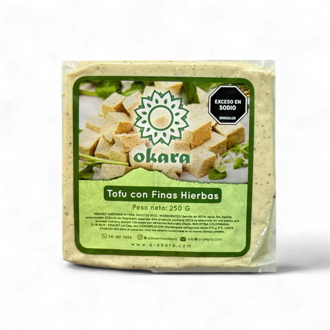 Tofu con Finas Hierbas - Okara 250g