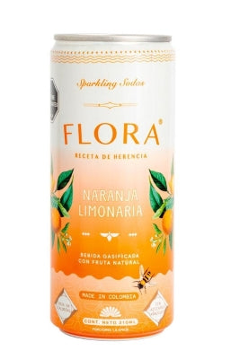 Soda Naranja Limonaria FLORA 310ml