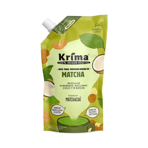 Base para Leche de Almendra y Matcha - Krima 170g