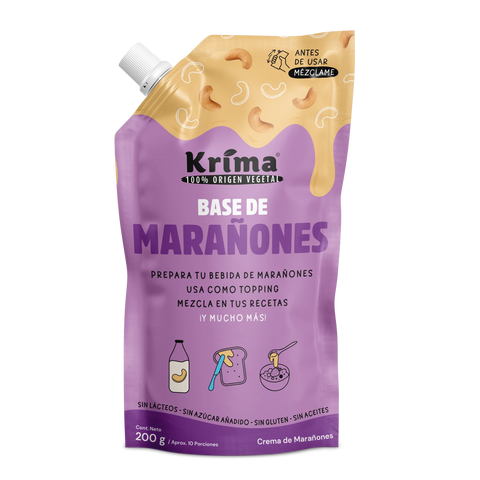Base para Leche de Marañon - Krima 200g