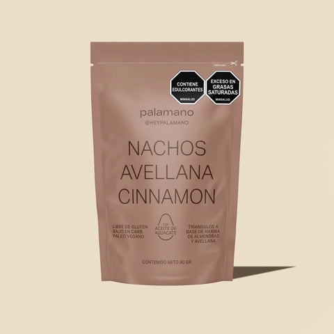 Nachos Avellanas Cinnamon - Palamano 90g