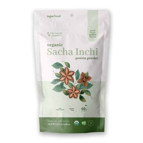 Harina Proteica Sacha Inchi Orgánica - Ancestral 500g