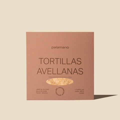 Tortilla de Avellanas (M) - Palamano 230g