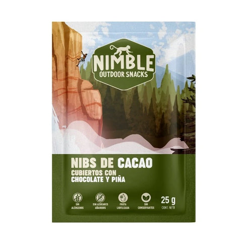 Nibs de Cacao Piña - Nimble 25g