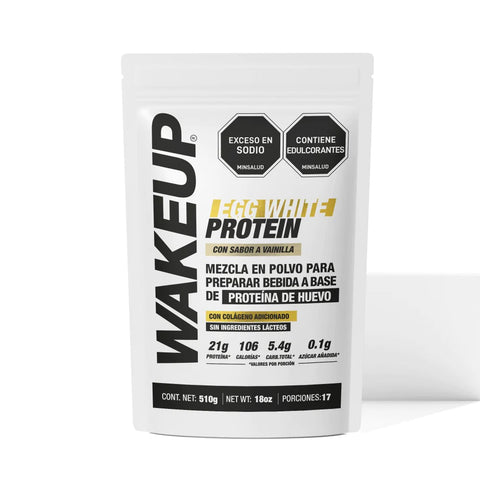 Proteina de Huevo Vainilla - Wakeup 510g