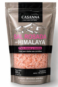 Sal Rosada del Himalaya Gruesa CASANNA 500g