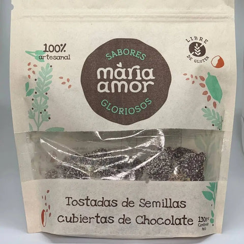 Tostadas de Semillas con Chocolate - Maria amor 130g