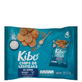Chips de Lenteja Sal Marina x4 - Kibo 112g.