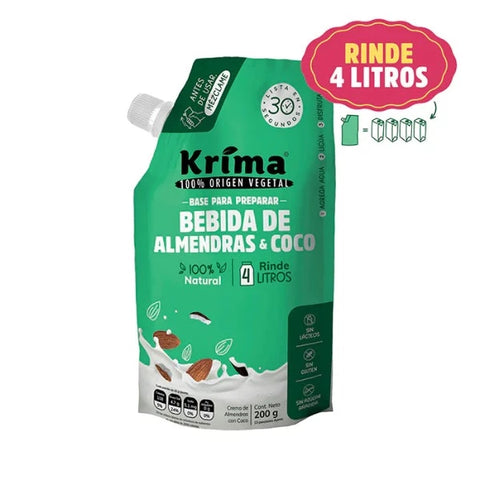 Base para Leche de Almendras Coco - Krima 200g