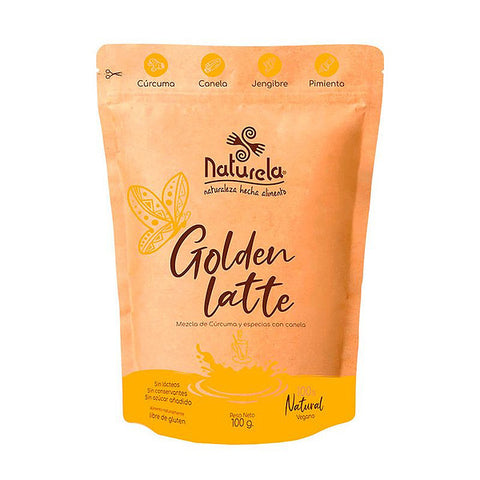 Golden Latte  (Cúrcuma y Especias)- Naturela 100g.