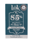 Chocolate 85% Origen Stevia - LOK 70g