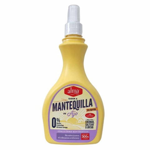 Mantequilla Spray Ajo - Alma 300g