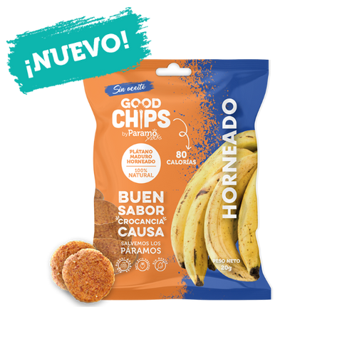 Bites de Plátano Maduro - Good Chips 20g.